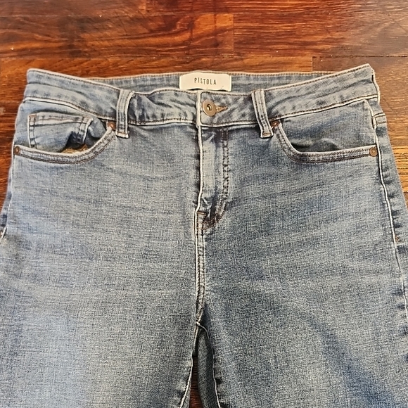 Pistola Women's Ankle Skinny Blue Jeans Size 30 - Picture 3 of 8